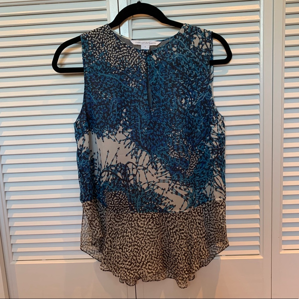 Diane Von Furstenberg Silk Tunic